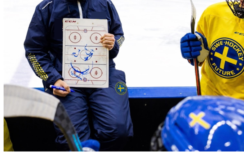 Anmälan: Coach, Lagledare, Materialare, Sjukvårdare för Sweden Hockey U10-U18